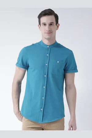 Club York Men Blue Casual Shirt