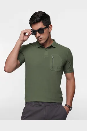 French Connection Polo Collar Pure Cotton T-shirt