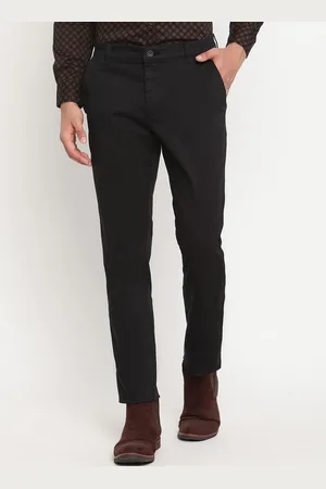 CANTABIL Men Black Original Trousers