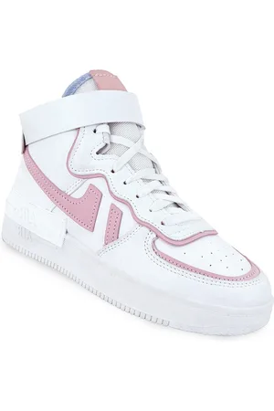 CASSIEY Women Lace-Ups Mid-Top Walking Shoes