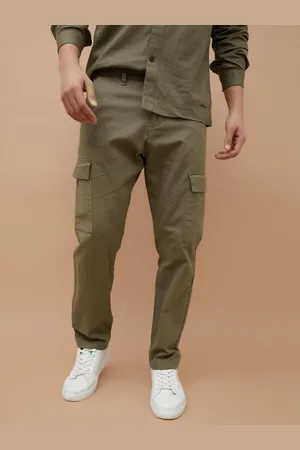 Lifestyle Men Straight Fit Cargos Trousers