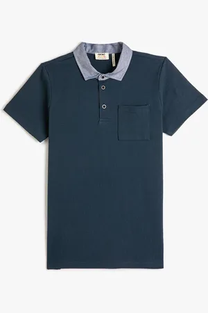 Koton Boys Polo Collar Pure Cotton T-shirt