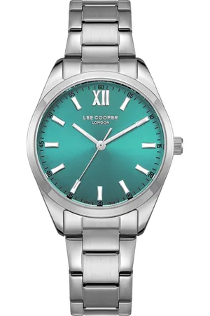 Lee Men Brass Dial & Stainless Steel Bracelet Style Straps Analogue Watch LC08015.380