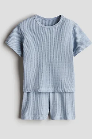H&M 2-Piece Waffled Cotton Set
