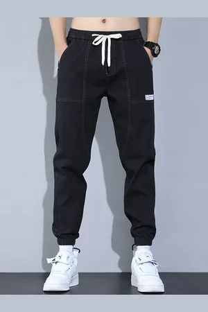 HERE&NOW Men Slash Knee Jeans