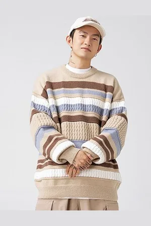 HERE&NOW Men Printed Pullover Sweatshirt