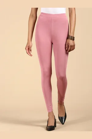 De Moza Plus Size Mid-Rise Ankle Length Leggings