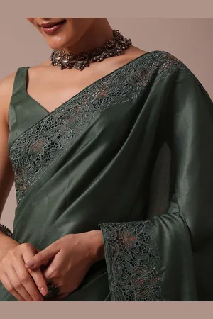 KALKI Fashion Embroidered Saree