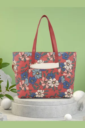 Caprese Printed PU Structured Shoulder Bag