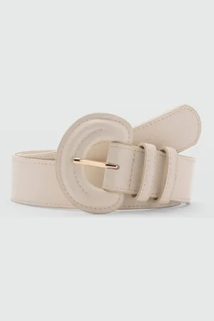 MANGO Women Wide Belt