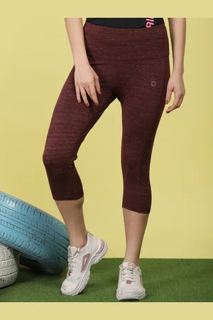 dollar Women Microfiber Anti Bacterial Elastane Stretch Sports Capri