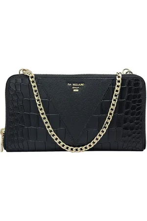 Da Milano Women Textured Leather Zip Around Wallet