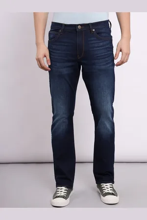Lee Men Mid-Rise Rodeo Straight Fit Stretchable Jeans