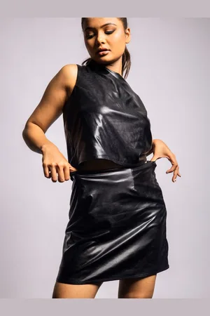 Erotissch Women Leather Skirts