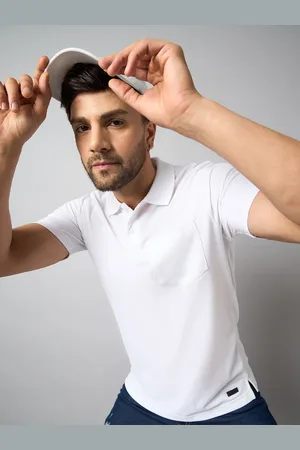 Club York Polo Collar Short Sleeves Casual T-shirt