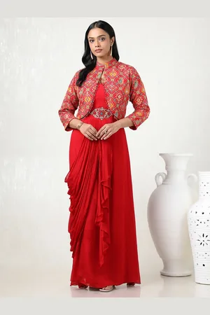 Soch Print A-Line Maxi Dress