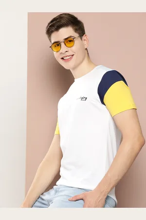 HARVARD Colourblocked Pure Cotton T-shirt