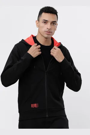 Highlander Men Black Solid Sweatshirt