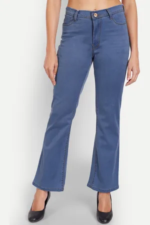 AngelFab Women Jean Bootcut Stretchable Jeans