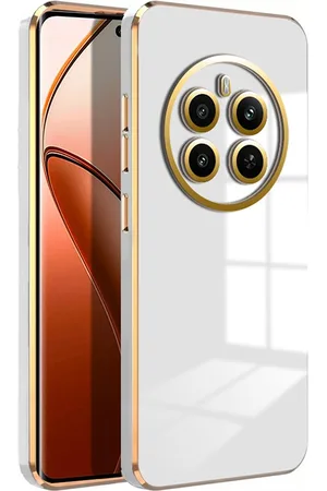 Karwan 6D Chrome Back Cover Case Compatible For Realme 12 Pro