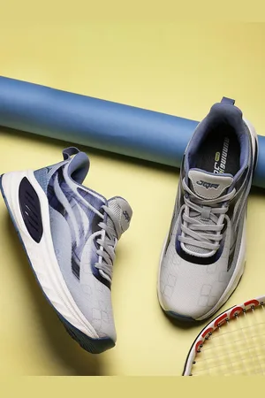 JQR Men Mesh Running Non-Marking Shoes