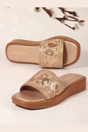 Anouk Women Open Toe Platform Heel Sandals