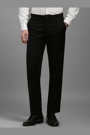 Louis Philippe Men Slim Fit Mid-Rise Formal Trousers