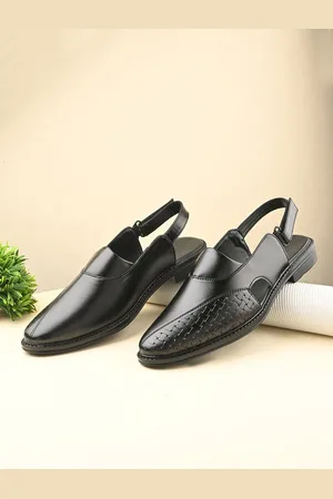 Anouk Men PU Shoe-Style Sandals