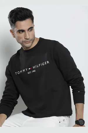 Tommy Hilfiger Sustainable Round Neck Brand Logo Embroidered Sweatshirt