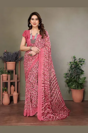 Moda Rapido Poly Georgette Saree