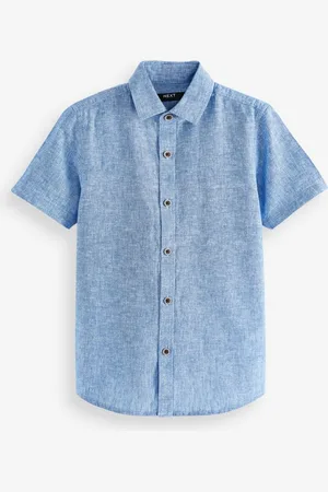 Next Boys Linen Cotton Shirt