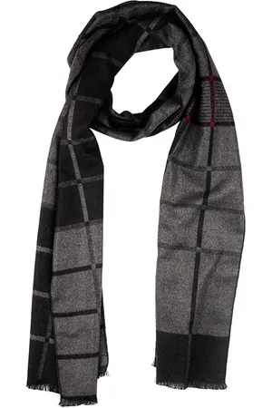 The Tie Hub Men Woolen Checked Scarf