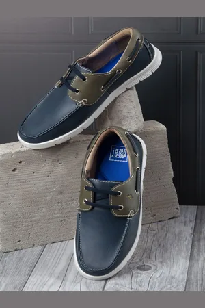 Mast & Harbour Men Lace-Ups Lightweight Boat Shoes