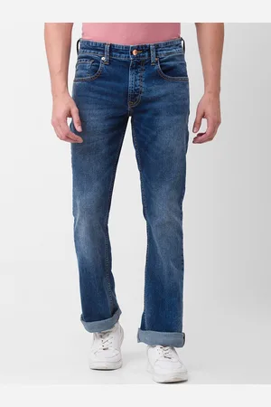 SPYKAR Men Blue Rafter Light Fade Jeans