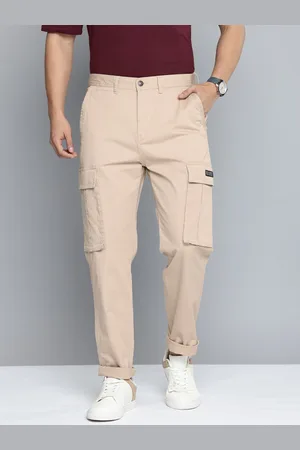 Flying Machine Men Slim Fit Cargos Trousers