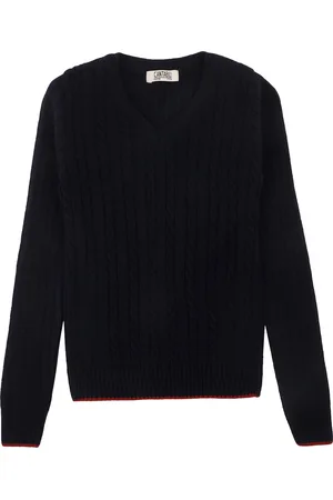 CANTABIL Boys Self Design Cable Knit Acrylic Pullover
