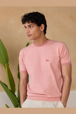 Andamen Short Sleeves Round Neck Cotton T-shirt
