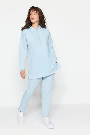 Trendyol Hooded Longline Tracksuit