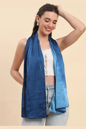 La Vastraa Women Dyed Satin Scarf