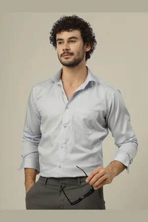 JADEBERRY Men Classic Slim Fit Opaque Casual Shirt