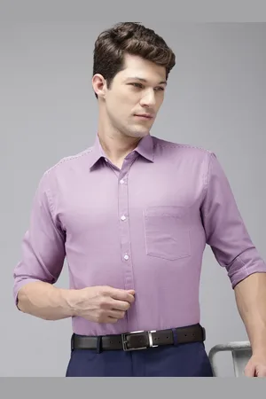 Park Avenue Slim Fit Micro Checks Formal Shirt