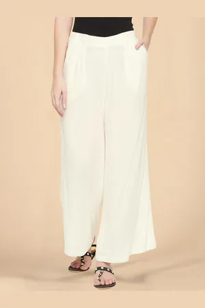 De Moza Women Loose Fit Pleated Trousers