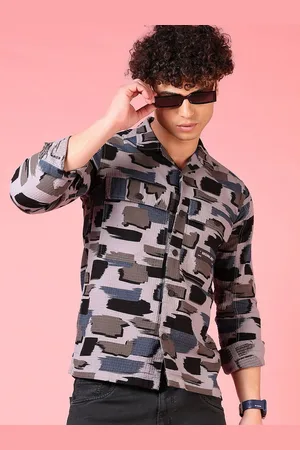 V-Mart Men Opaque Printed Casual Shirt