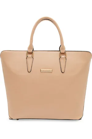Giordano Beige Solid Handheld Bag