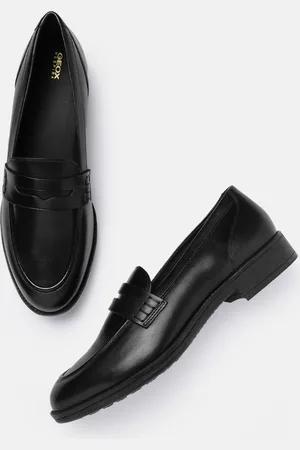 Geox Women Leather Casual Shoes