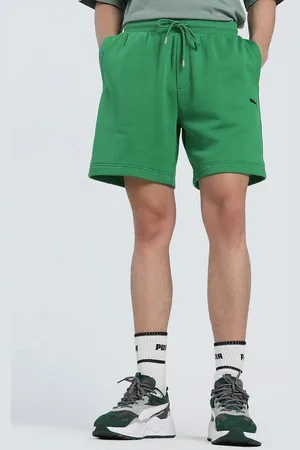 PUMA Premium Unisex Pure Cotton Relaxed Fit Mid Rise Shorts