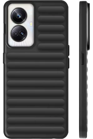 Karwan Solid Scratch Resistant Realme 10 Pro Plus Mobile Back Case