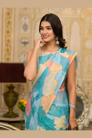 Ishin Printed Ready to Wear Saree