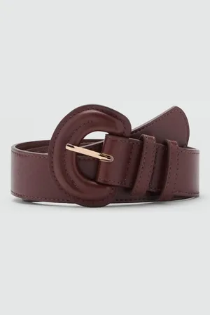MANGO Women Wide Belt