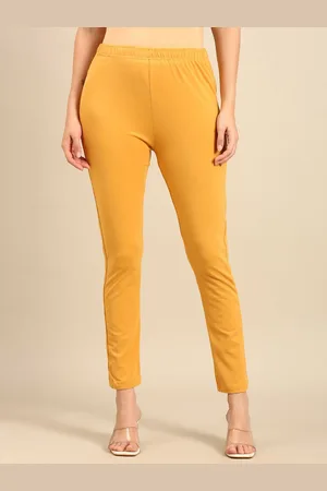 De Moza Women Slim Fit Mid-Rise Trousers